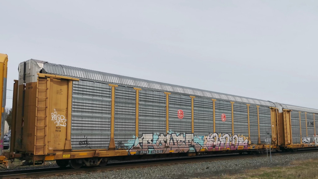 KCS 9316 (Body) TTGX 982125 (Flat)